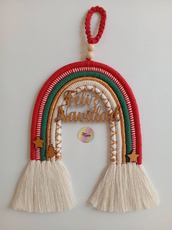 Arcoiris Navideño puerta - Imagen 3